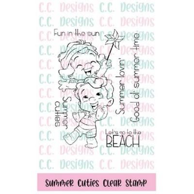 C.C. Designs Clear Stamps - Summer Cuties